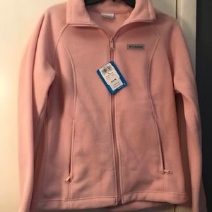 Blush Pink Columbia Fleece Jacket